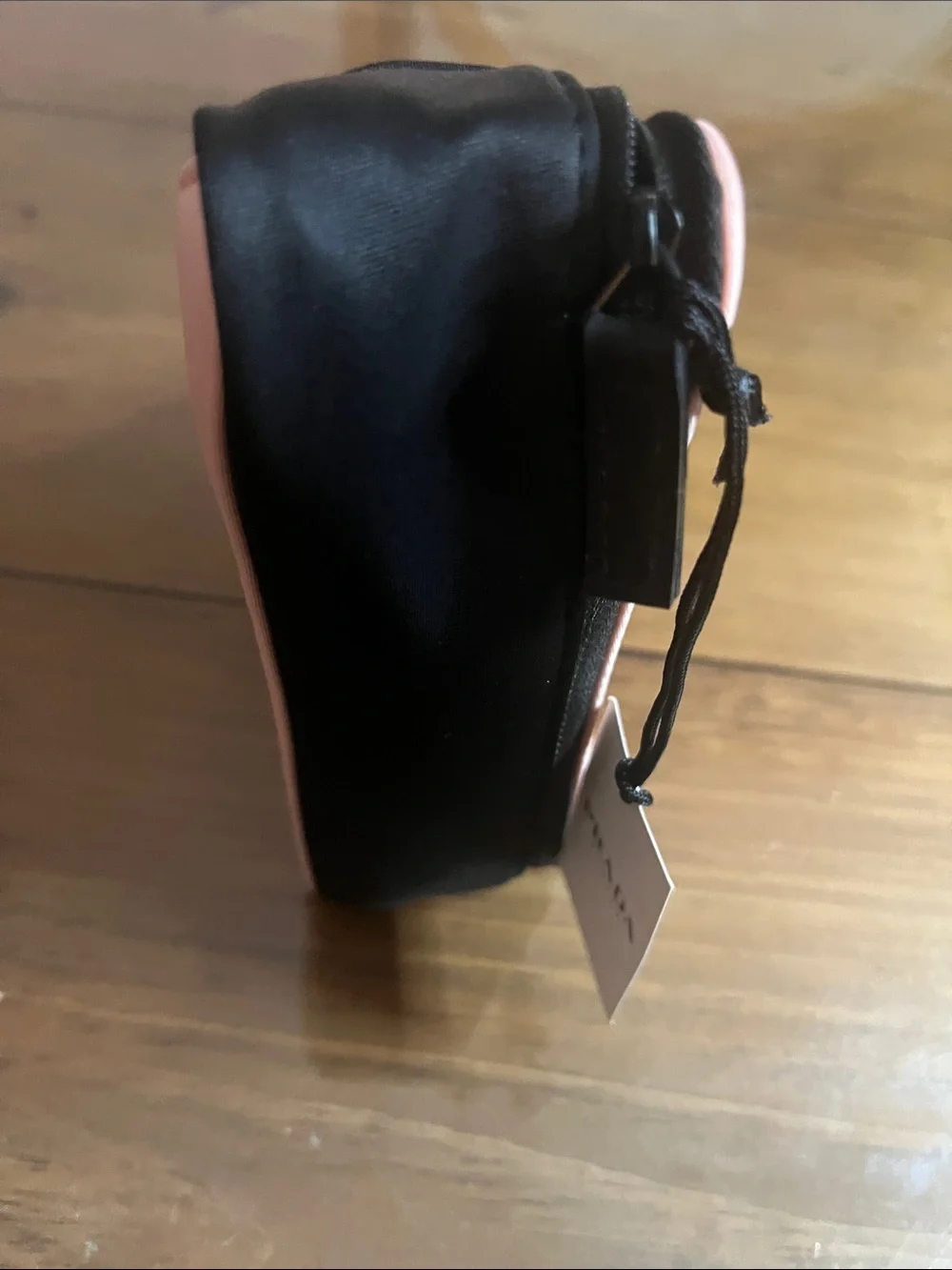 Prada Pink Triangle Makeup Travel Pouch ClutchTravel Bag GWP
